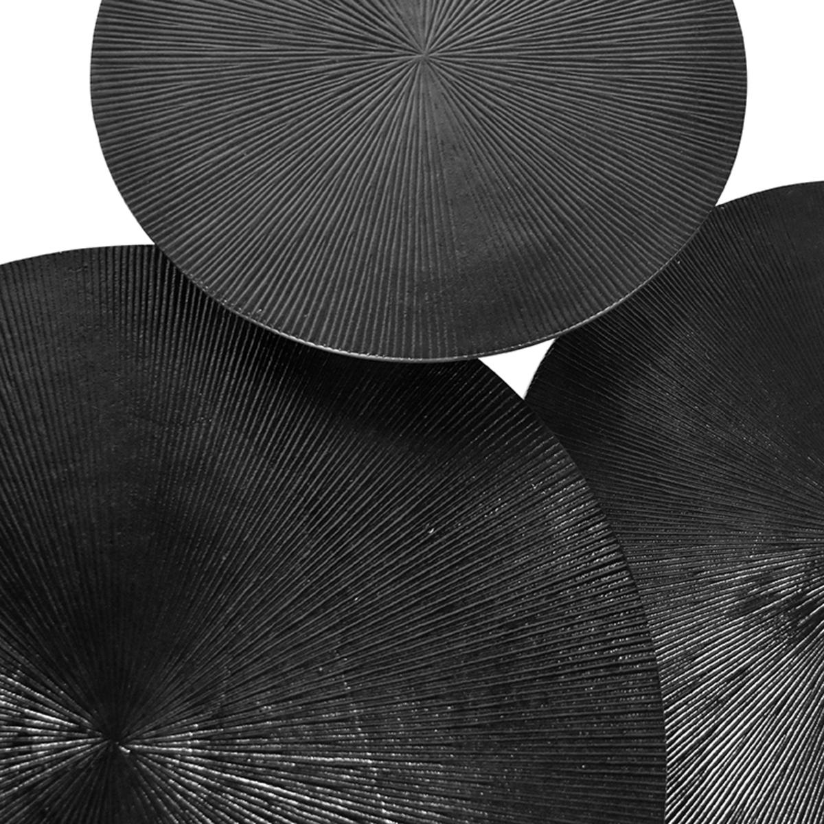  Salontafel Set Nobby - Zwart - Metaal - 60 cm afbeelding 2