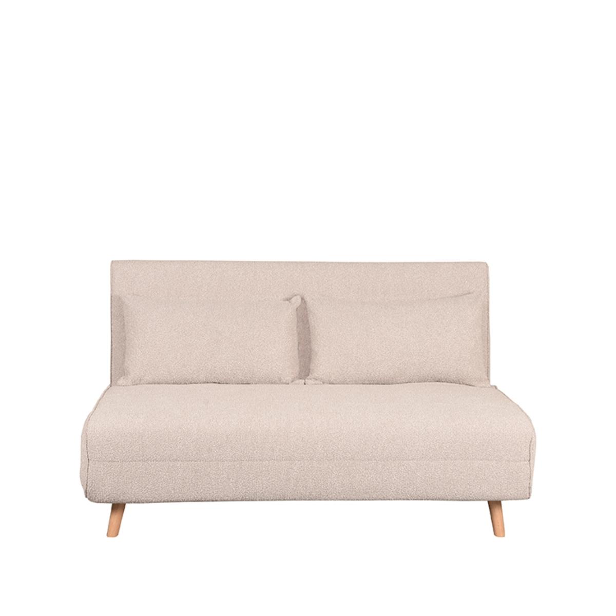  Slaapbank Double - Naturel - Boucle - Double | Naturel Poot afbeelding 4