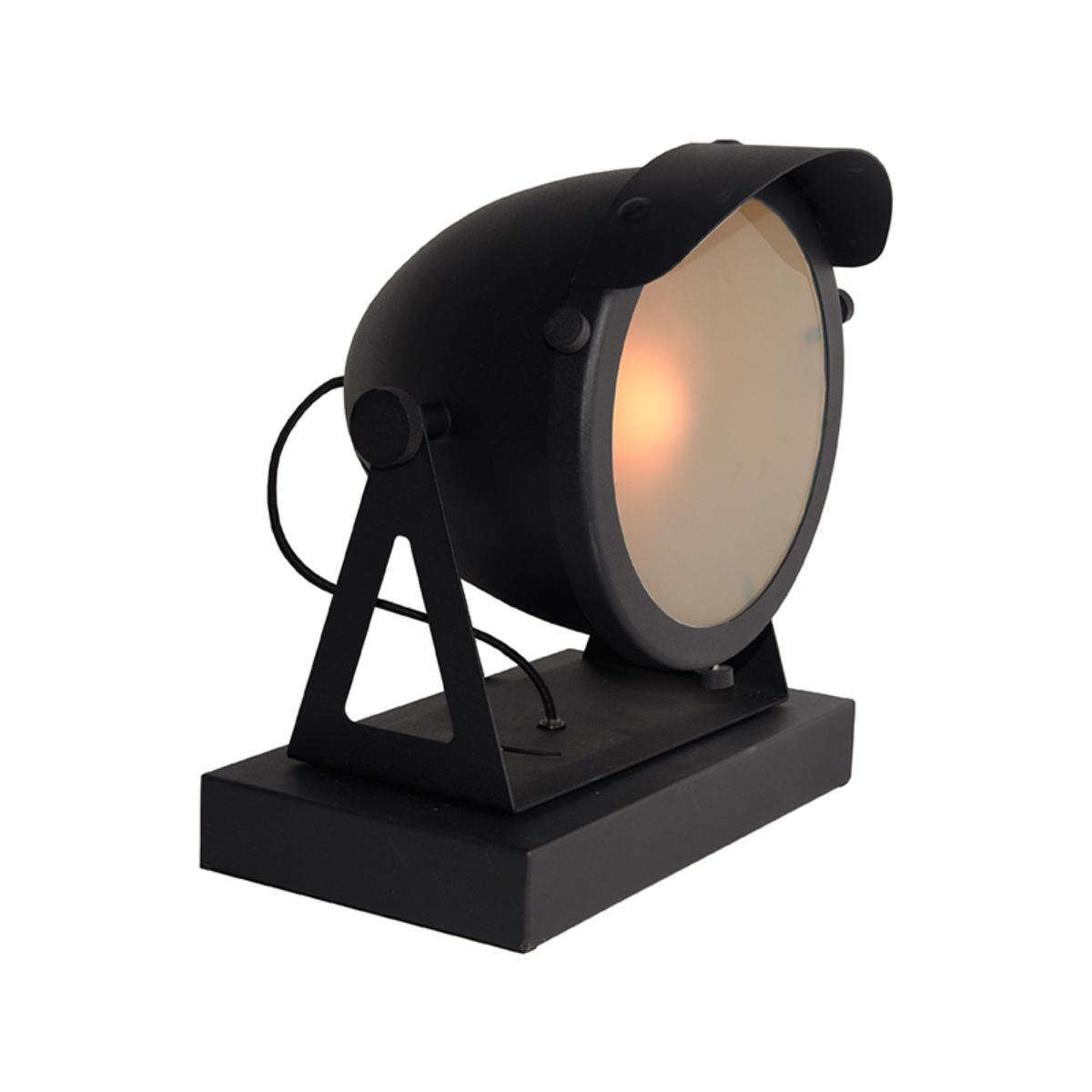  Tafellamp Cap - Zwart - Metaal afbeelding 1