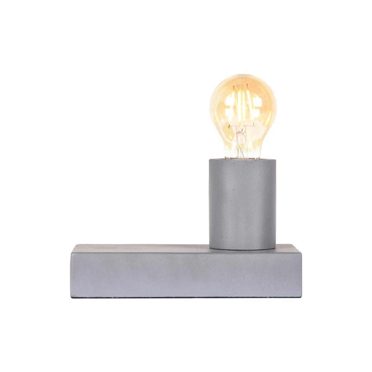  Wandlamp Fresco - Concrete - Beton afbeelding 3