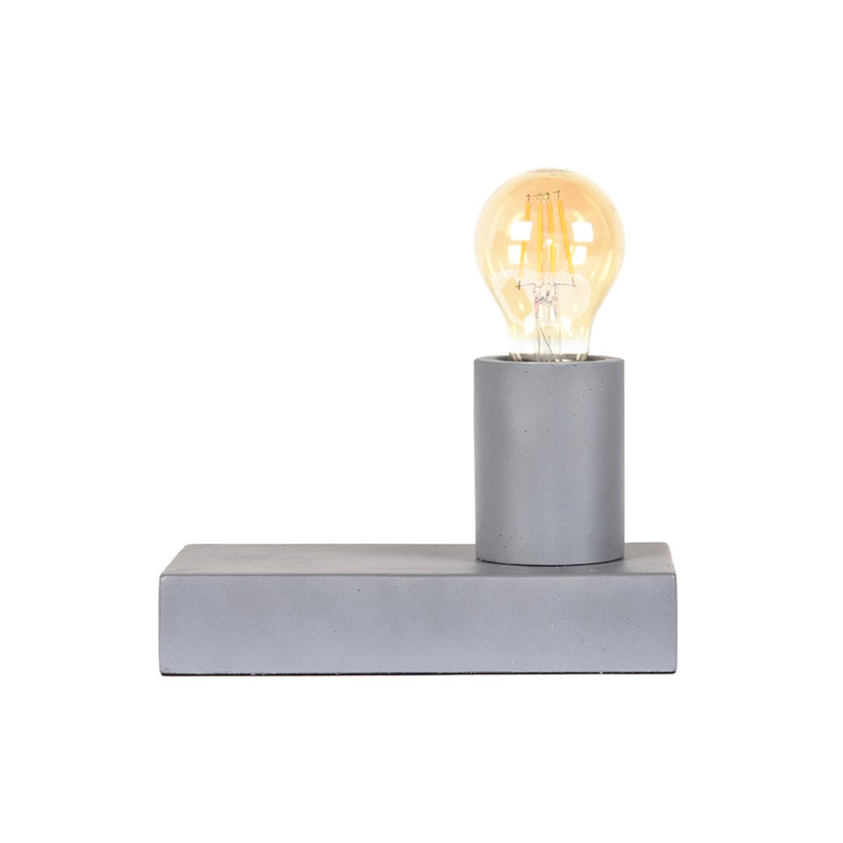  Wandlamp Fresco - Concrete - Beton afbeelding 4