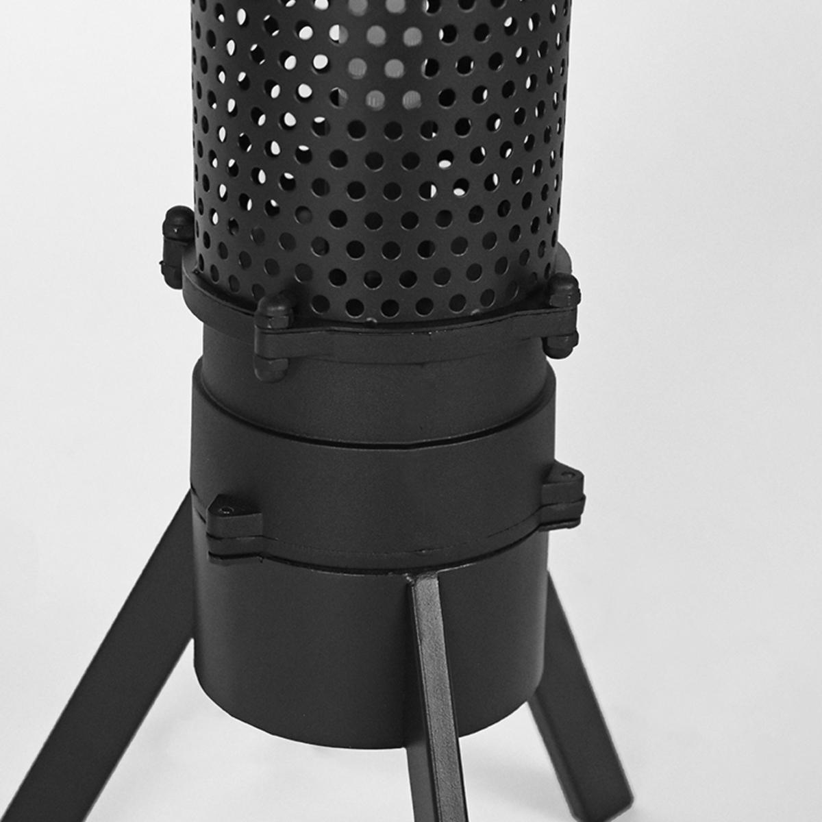  Tafellamp Tube - Zwart - Metaal afbeelding 5