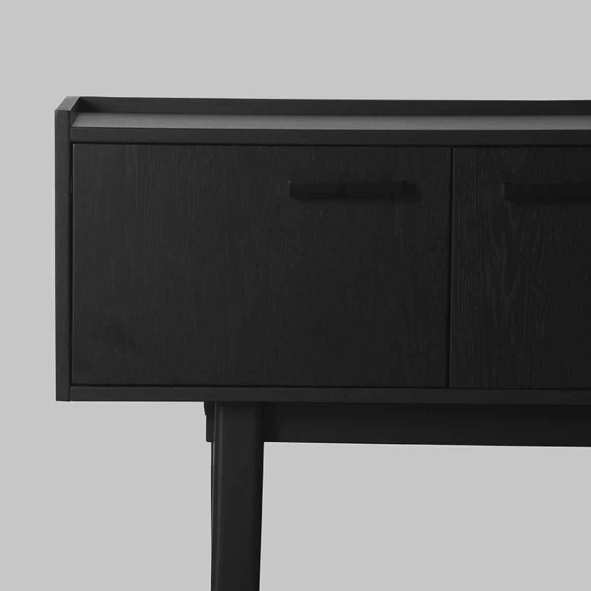  Dressoir Cali - Zwart - Eiken afbeelding 6