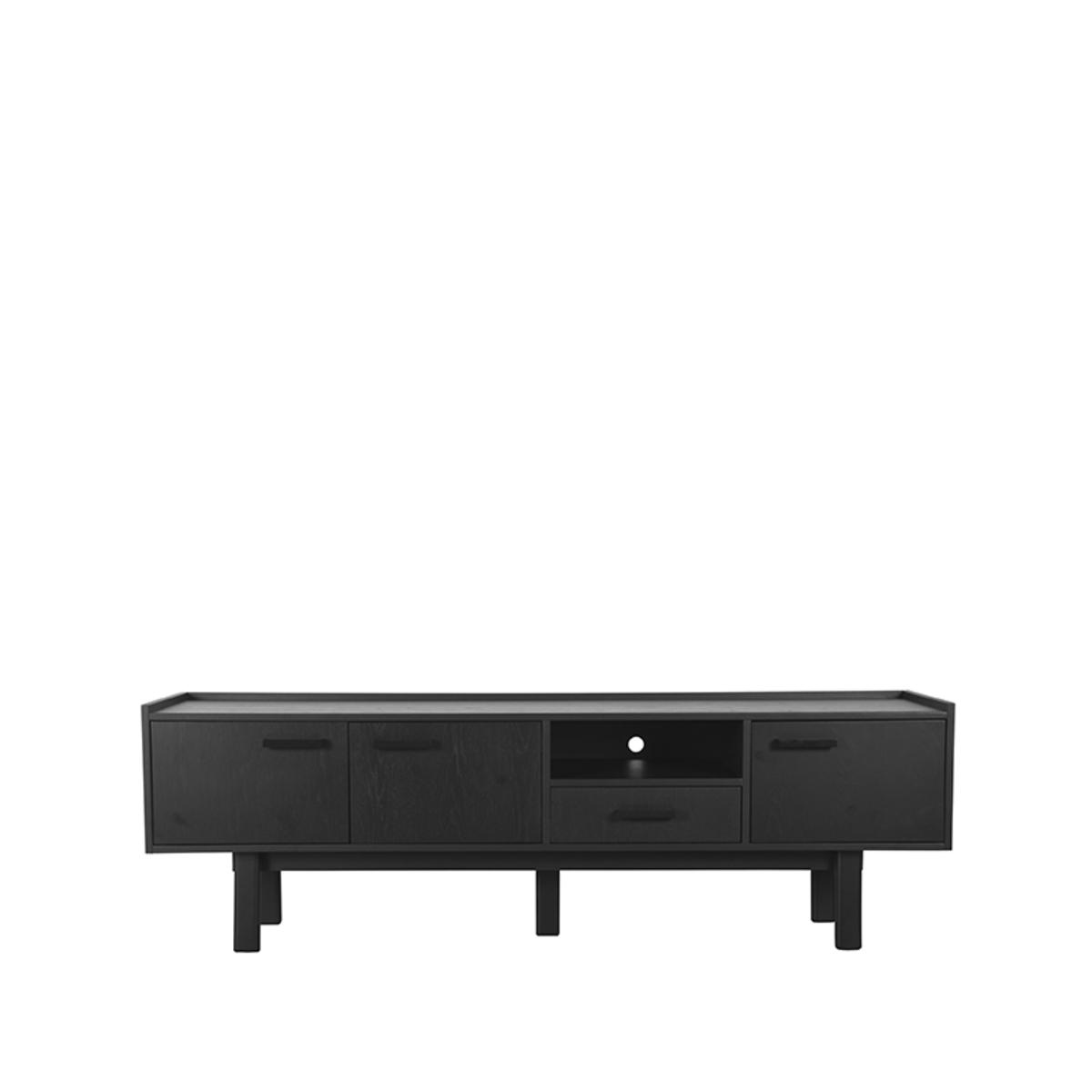  Dressoir Cali - Zwart - Eiken afbeelding 3