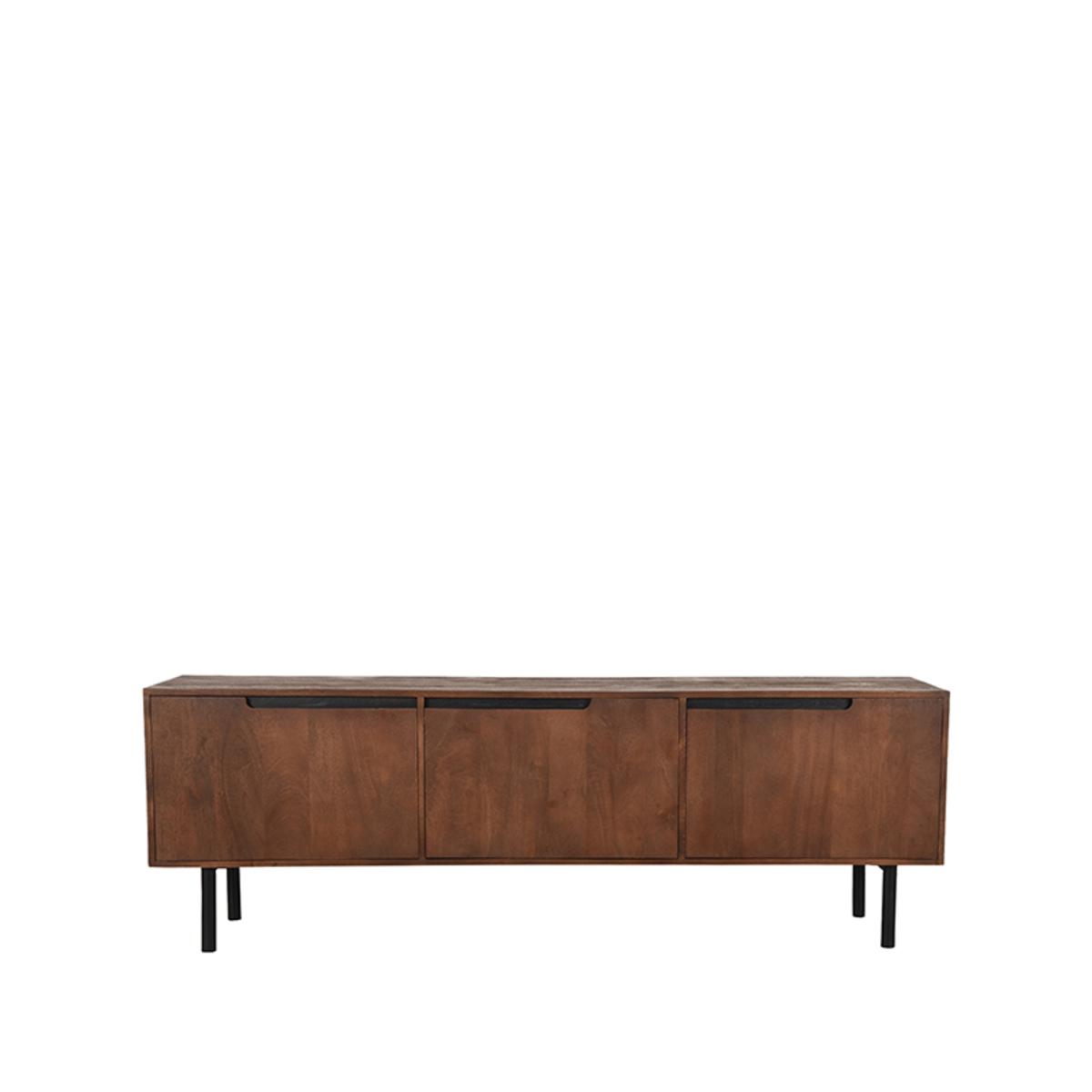  Tv-meubel Rio - Espresso - Mangohout - 180 cm afbeelding 3