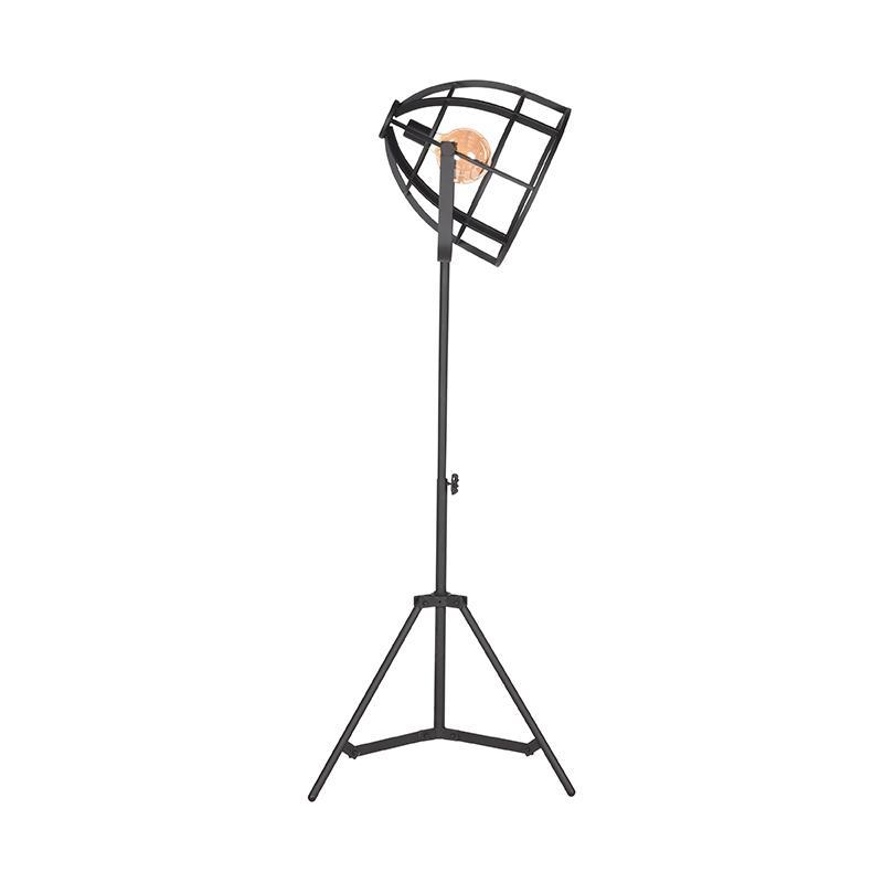  Vloerlamp Fuse - Zwart - Metaal afbeelding 4