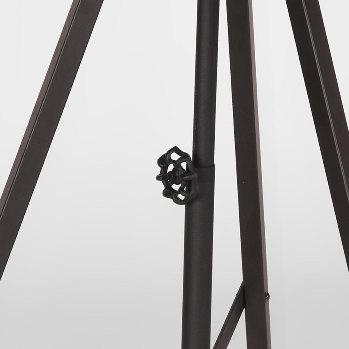  Vloerlamp Twine - Zwart - Metaal afbeelding 4