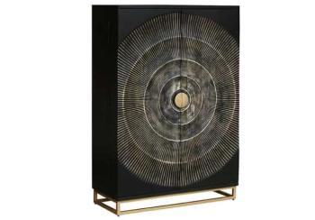 highboard barkast sunset zwart mango