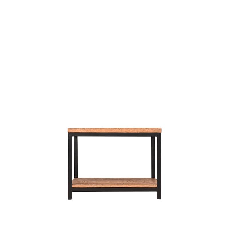  Bijzettafel Vintage - Rough - Mangohout - 60x60 cm afbeelding 4