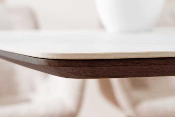 Deens ovale tafel walnoot keramiek 200 cm