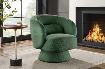 Draaibare fauteuil groen