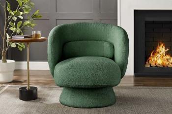 Draaibare fauteuil groen