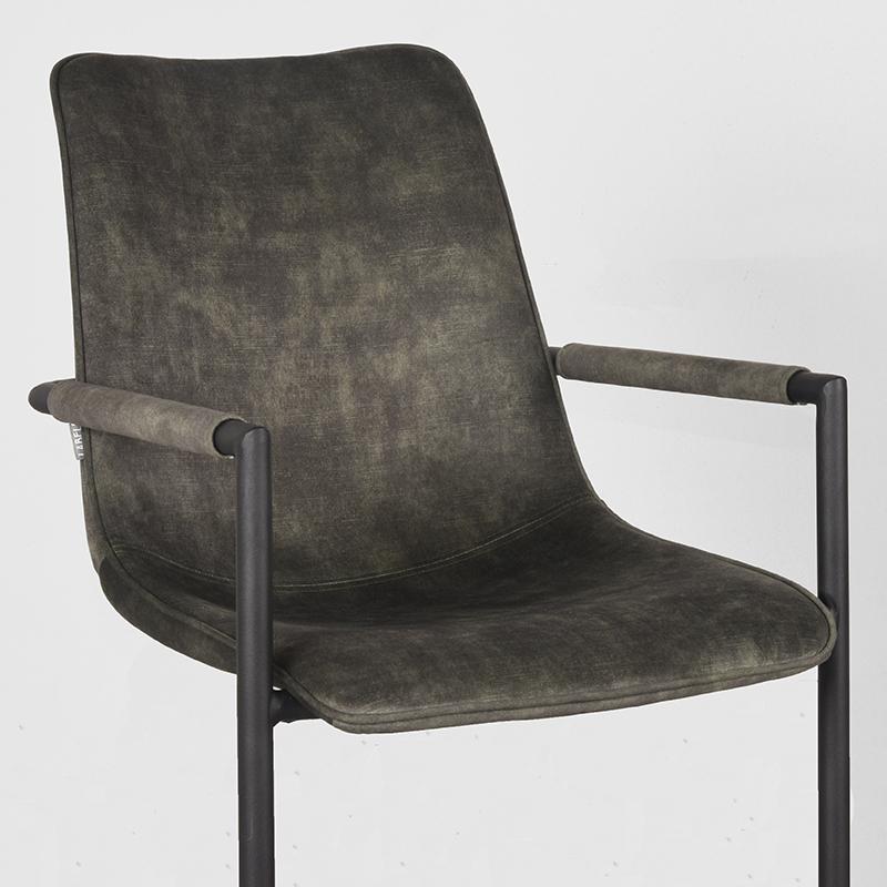  Eetkamerstoel Bodi - Hunter - Velours afbeelding 5
