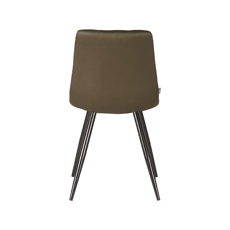  Eetkamerstoel Jay - Army green - Microfiber afbeelding 5