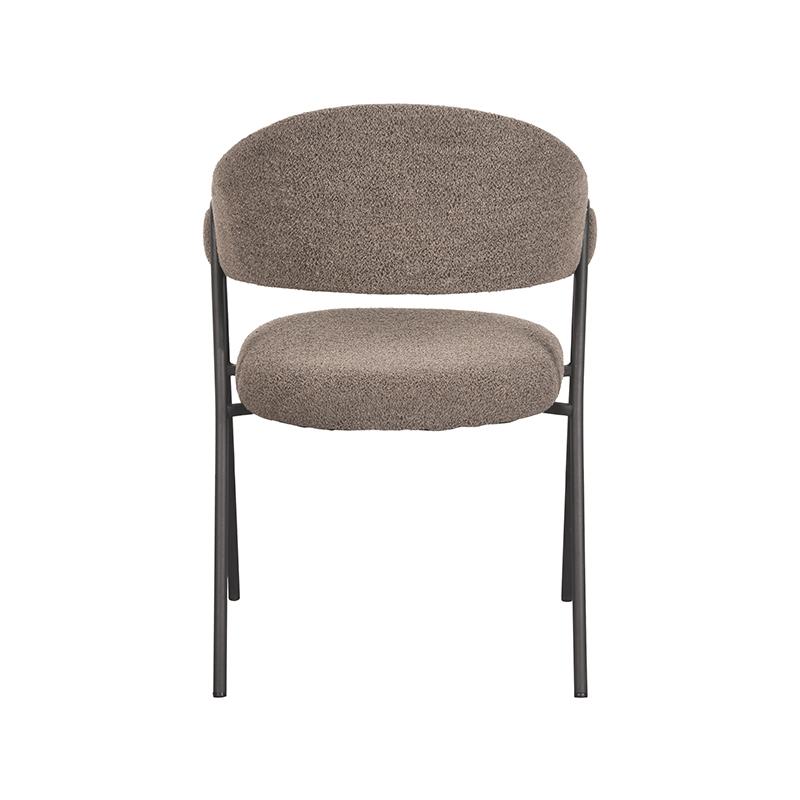  Eetkamerstoel Lowen - Bruin - Boucle afbeelding 4