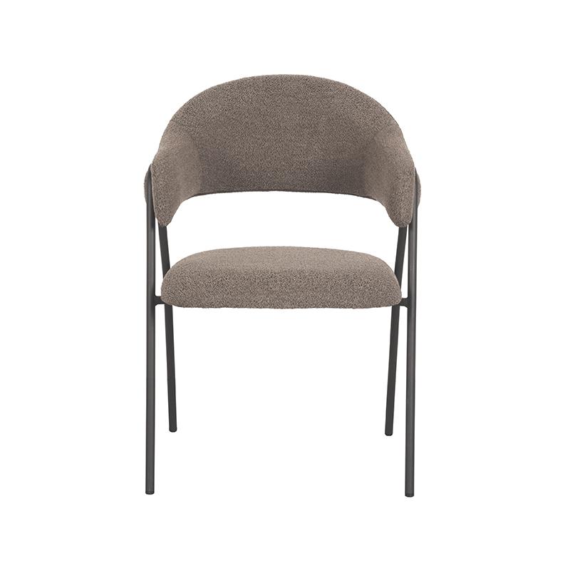  Eetkamerstoel Lowen - Bruin - Boucle afbeelding 2