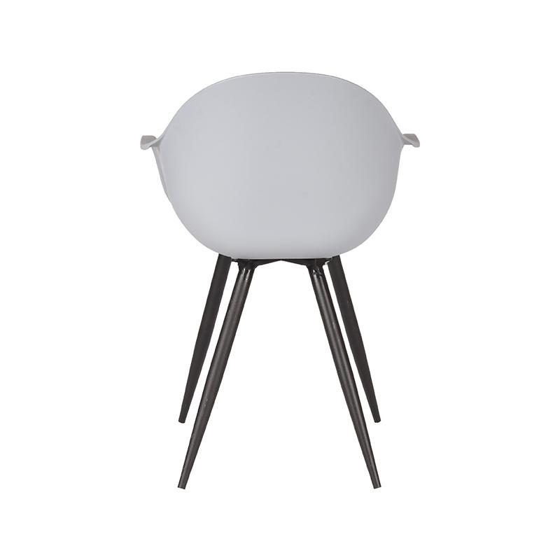  Eetkamerstoel Luca - Grijs - Kunststof afbeelding 6