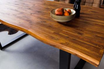 boomstam tafel acacia 200 cm