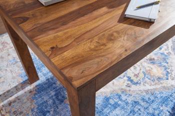 eetkamertafel sheesham hout 180 cm hoekpoten