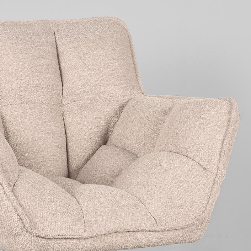  Fauteuil Ian - Naturel - Boucle afbeelding 6