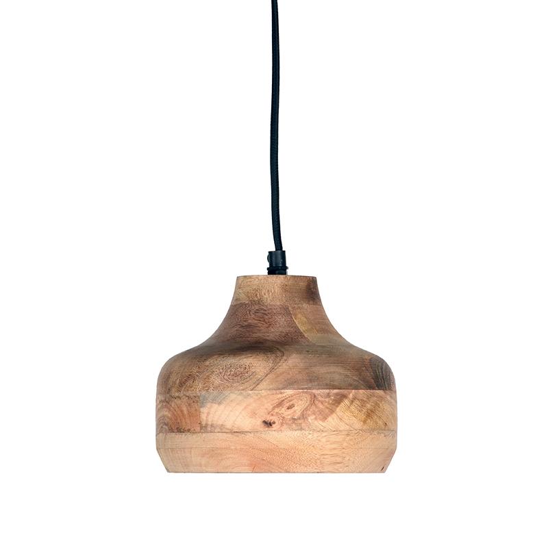  Hanglamp Finn - Hout - Hout afbeelding 2