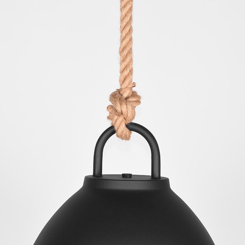  Hanglamp Korf - Zwart - Metaal - L afbeelding 3