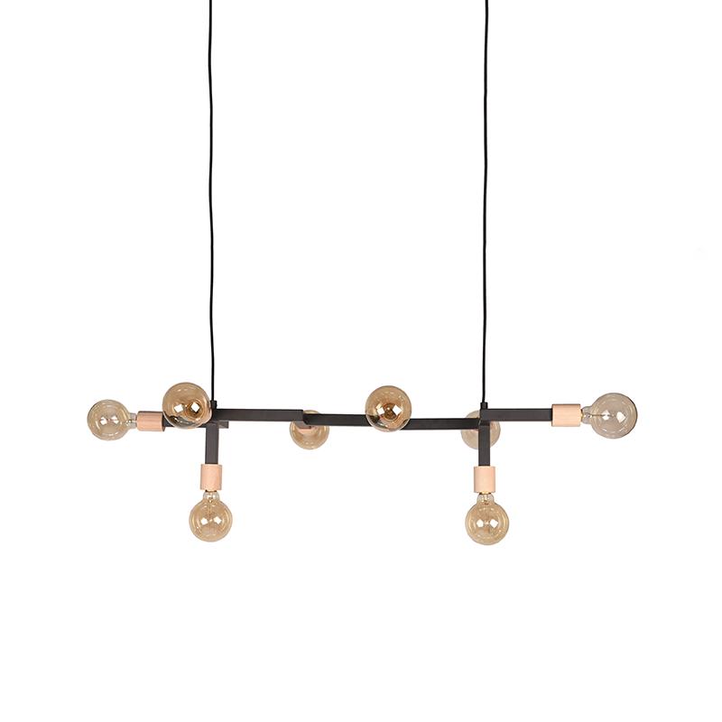  Hanglamp Loco - Zwart - Metaal afbeelding 2