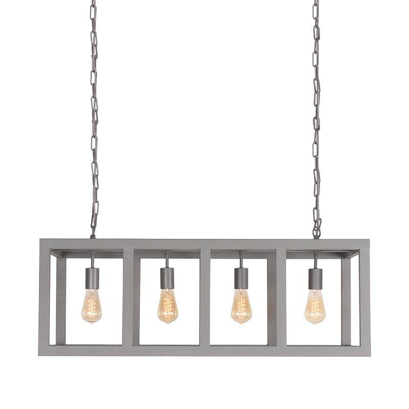  Hanglamp Siegen - Concrete - Metaal afbeelding 1