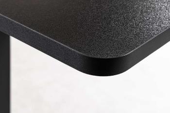 Electrisch hoogte verstelbaar bureau antraciet zwart 140 cm