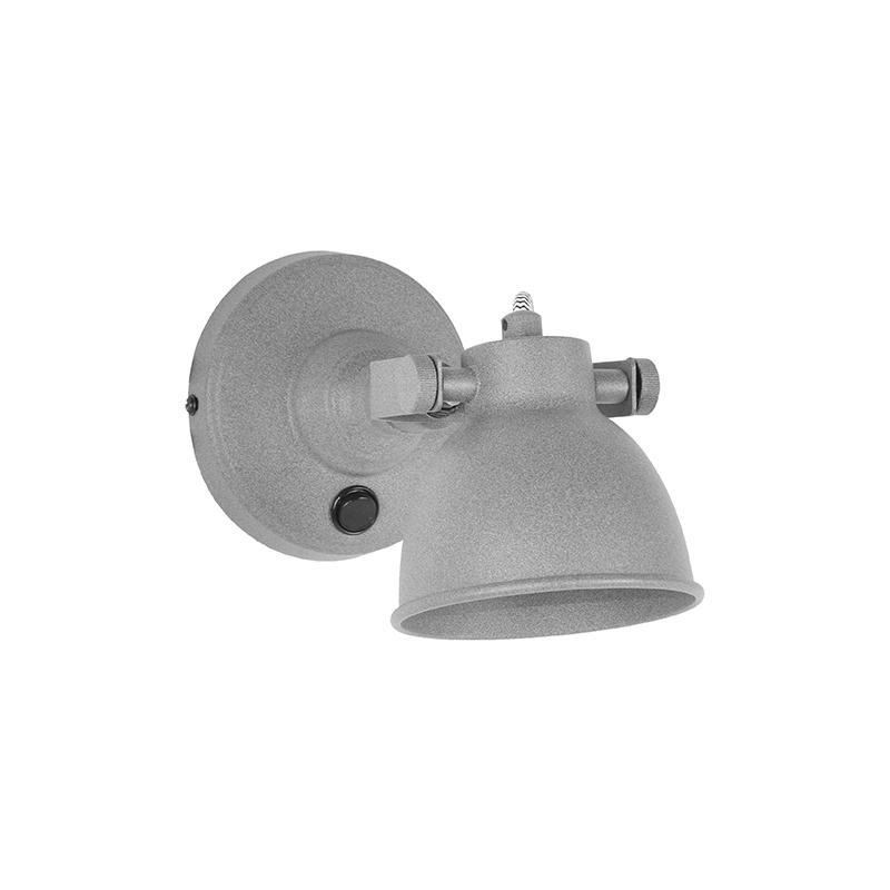  Wandlamp Bremen - Concrete - Metaal - M afbeelding 1