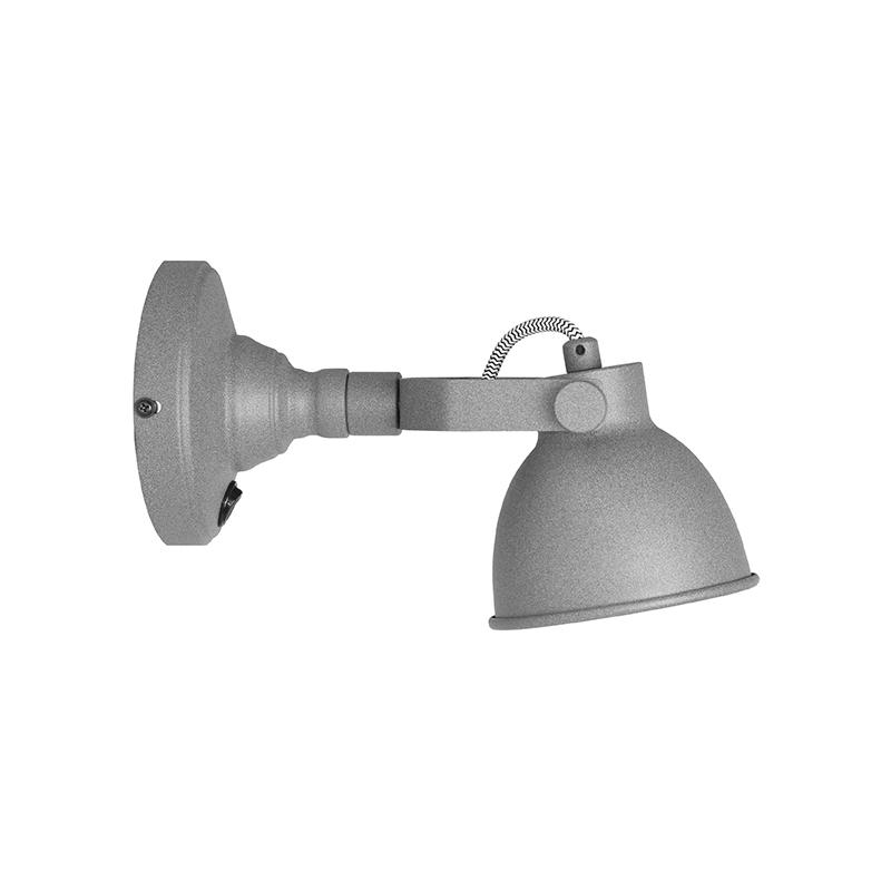  Wandlamp Bremen - Concrete - Metaal - M afbeelding 2