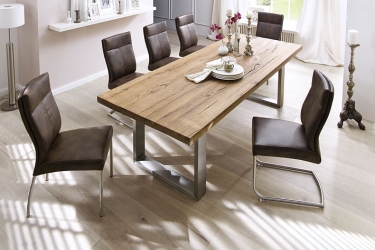 massief houten tafel