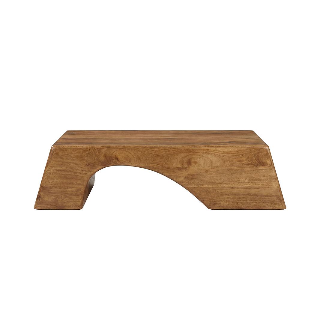  Salontafel Arc - Nature Smooth - Mangohout - 110 cm afbeelding 2