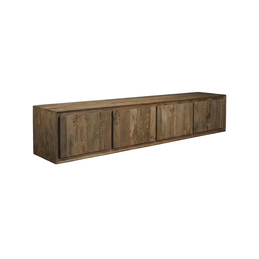  Tv-meubel Nori - Nature Smooth - Mangohout - 190 cm afbeelding 1
