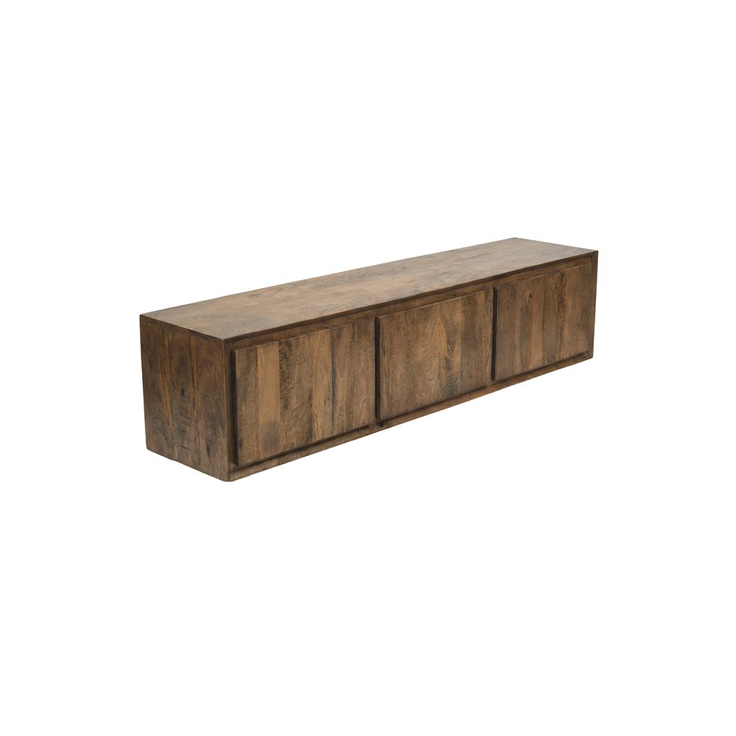 Tv-meubel Nori - Nature Smooth - Mangohout - 160 cm afbeelding 1