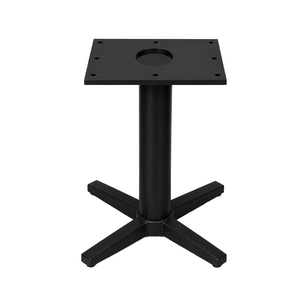  Eetkamertafel Kolom - Zwart - Metaal - Kolom M afbeelding 1