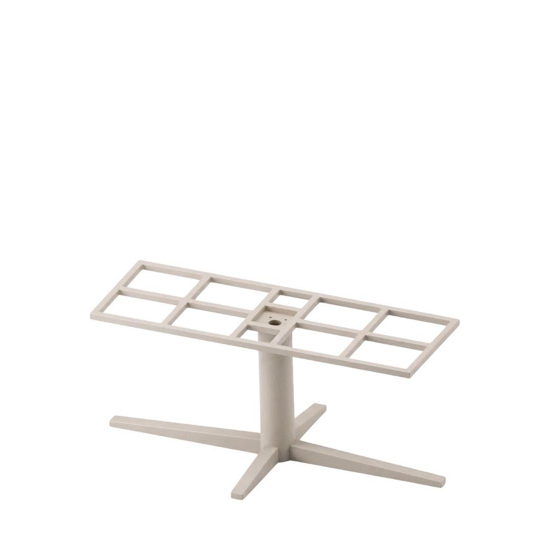  Eetkamertafel Kolom - Taupe - Metaal - Kolom XL afbeelding 1