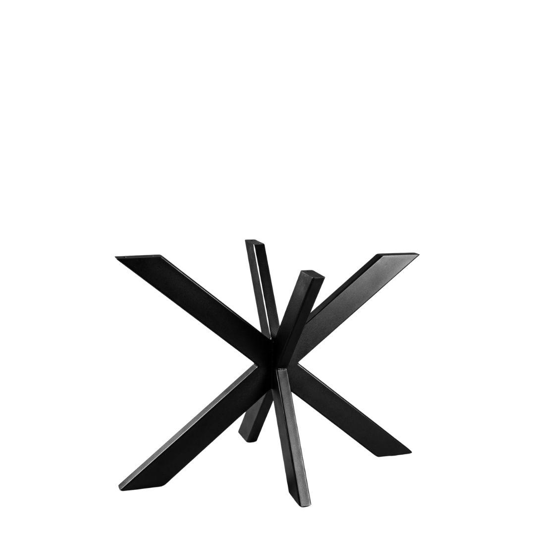  Eetkamertafel Matrix - Zwart - Metaal - Matrix M afbeelding 1