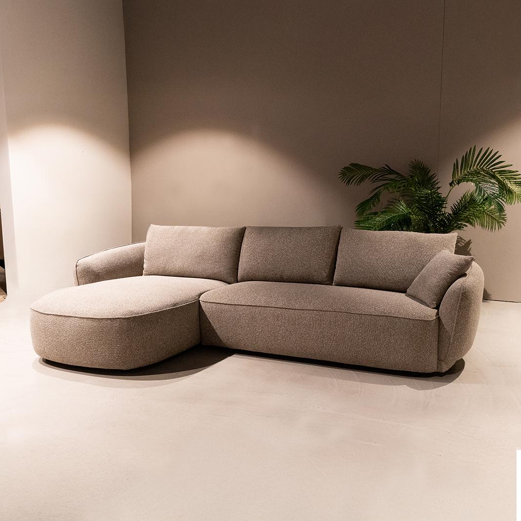 DOK 2 Design Hoekbank Diego - Mushroom - - Loungebank afbeelding 1