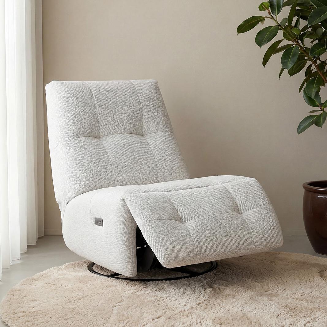 Fauteuil Snooze Lounge - Champagne - Majestic Weave afbeelding 1
