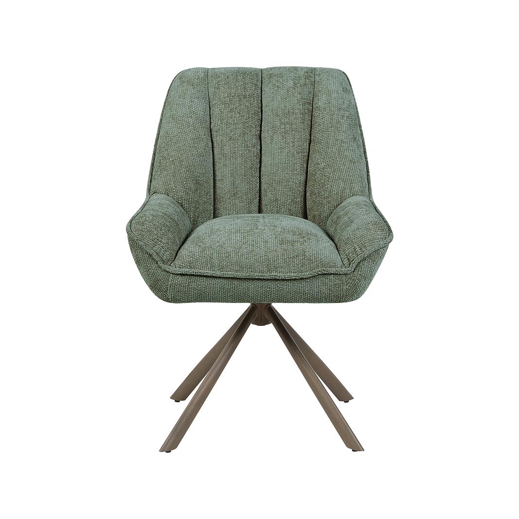  Eetkamerstoel Reims - Hunter - Haga - Brons Metalen Frame afbeelding 3