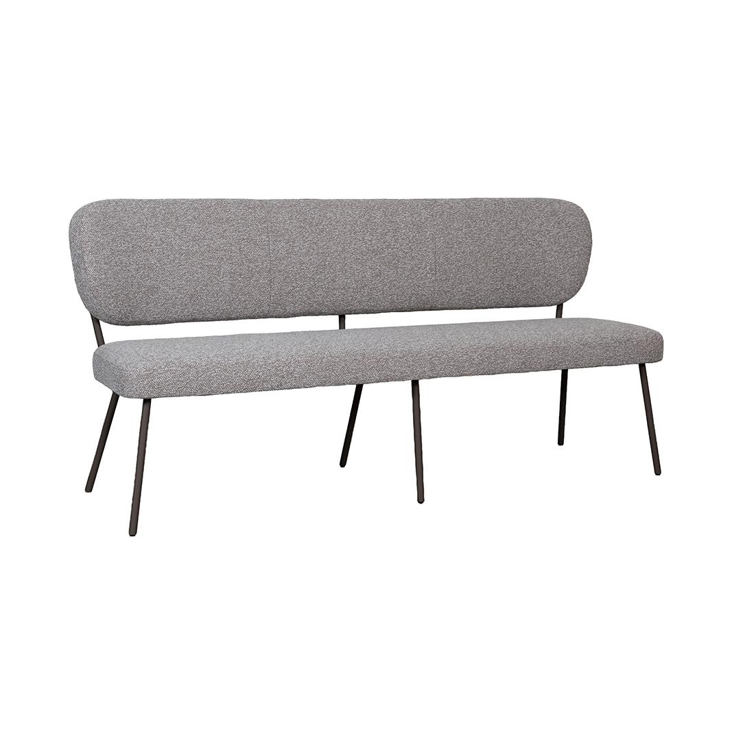  Eetkamerbank Singapore - Mushroom - Royal Boucle - 220 cm afbeelding 1