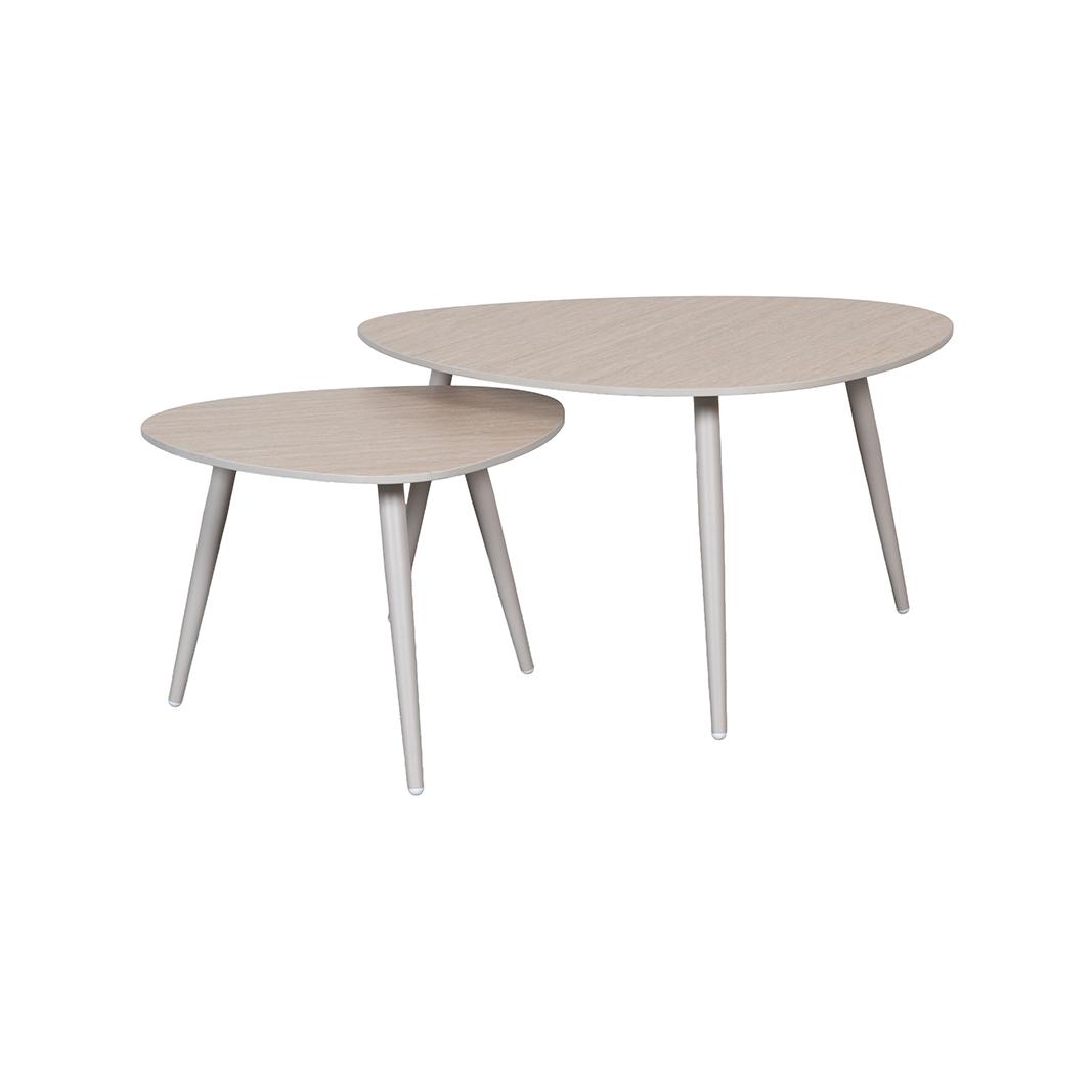  Eetkamerbank Singapore - Mushroom - Royal Boucle - 160 cm afbeelding 1