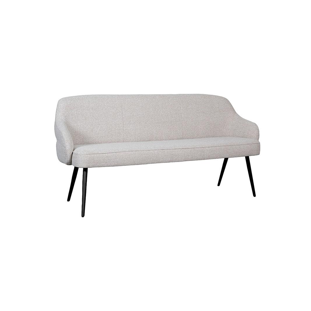  Eetkamerbank Bern - Naturel - Royal Boucle - 160 cm afbeelding 1