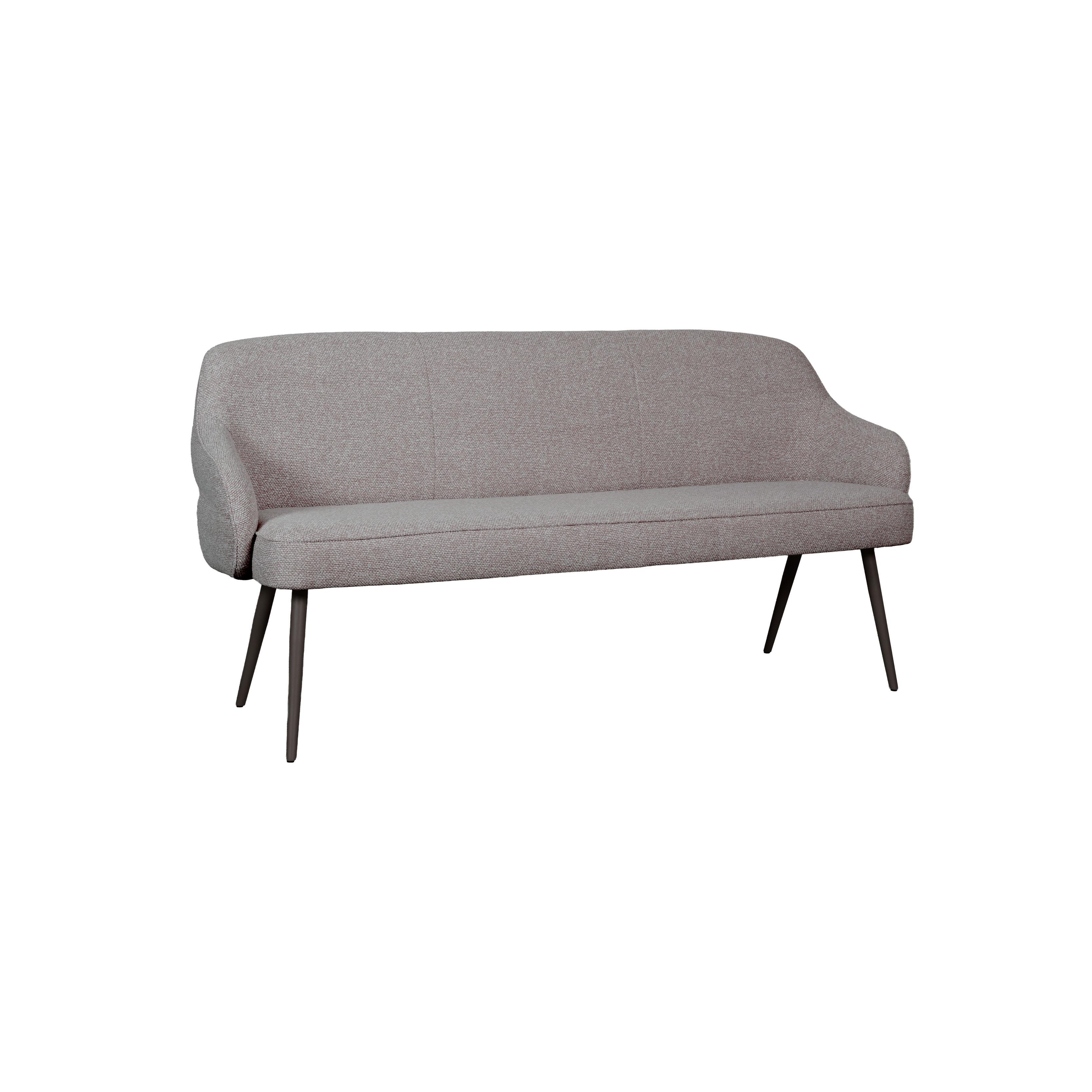  Eetkamerbank Bern - Mushroom - Royal Boucle - 160 cm afbeelding 1