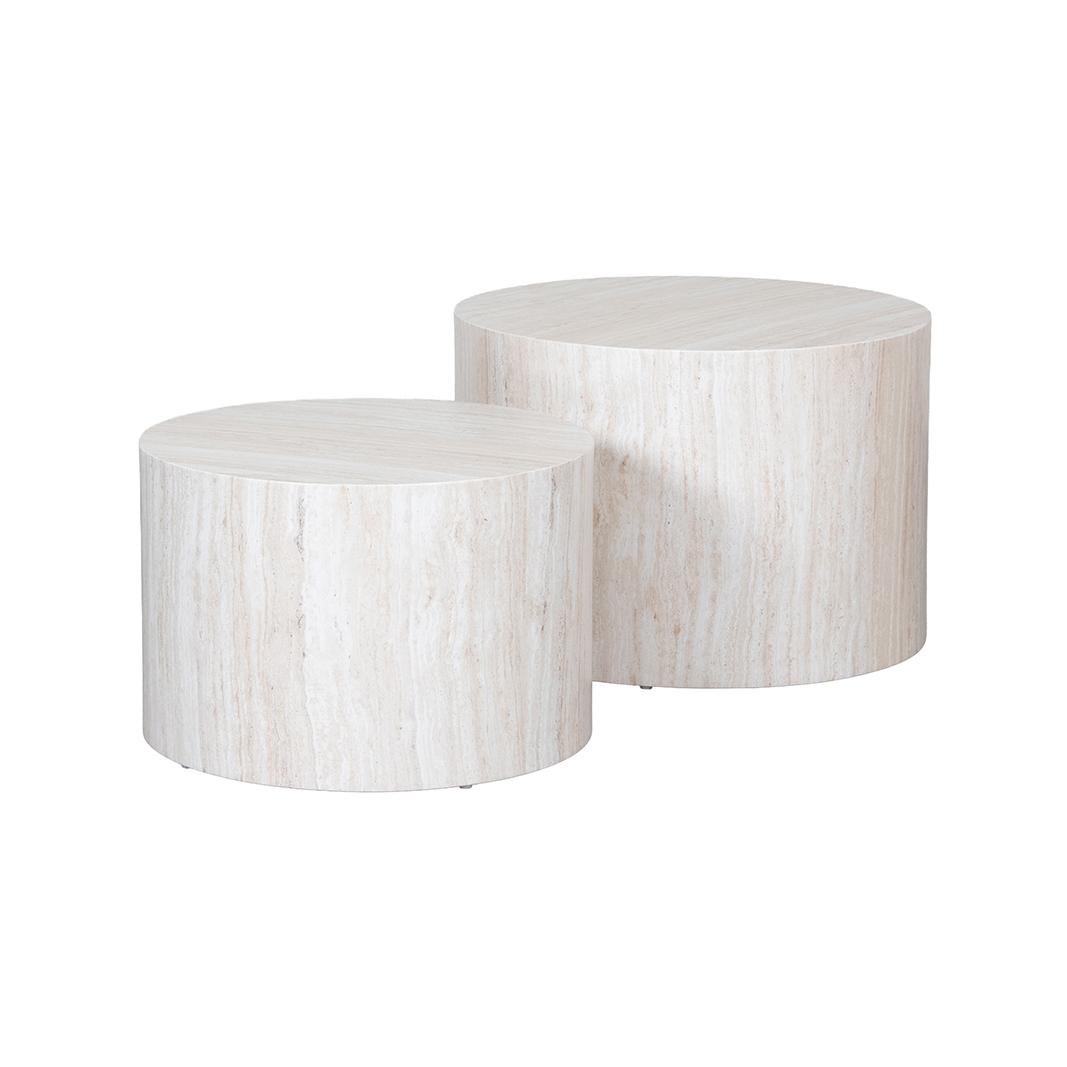  Salontafel Pure - Travertin - Travertin afbeelding 1