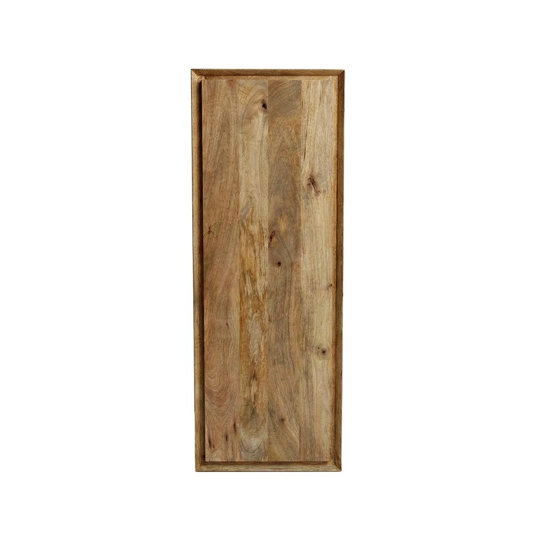  Bergkast Nori - Natural - Mangohout - 140 cm - Rechts afbeelding 3