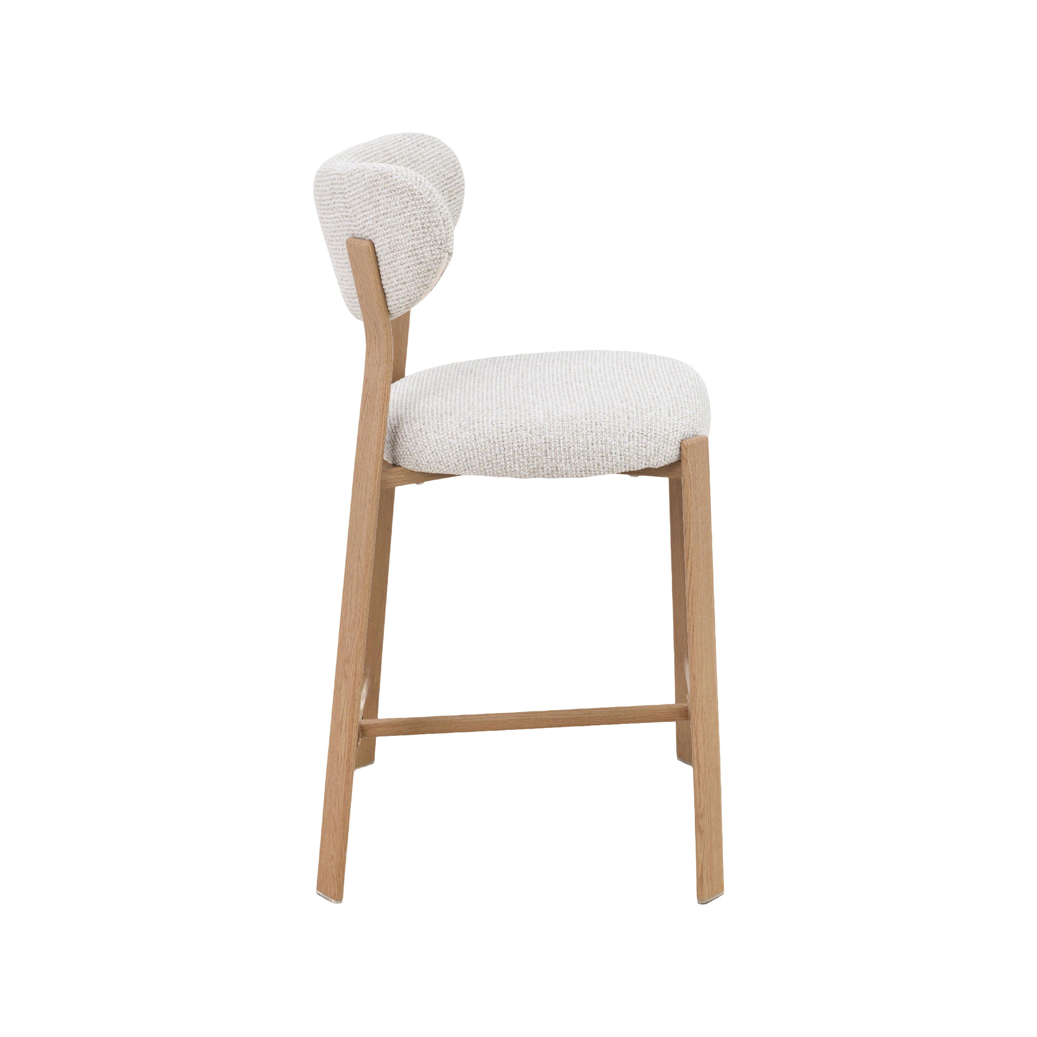  Barkruk Mika - Naturel - Prestige - Laag afbeelding 3