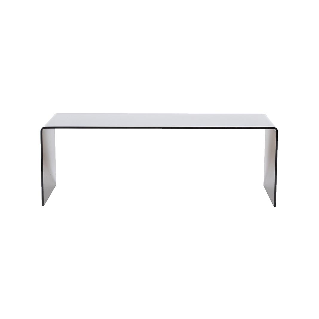  Salontafel Petal - Smoked Brown - Glas afbeelding 2