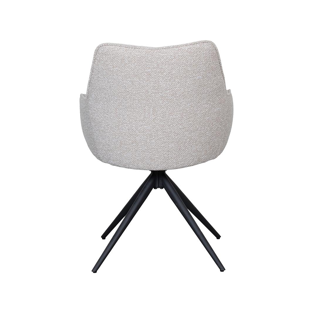  Eetkamerstoel Sawa - Naturel - Royal Boucle afbeelding 6